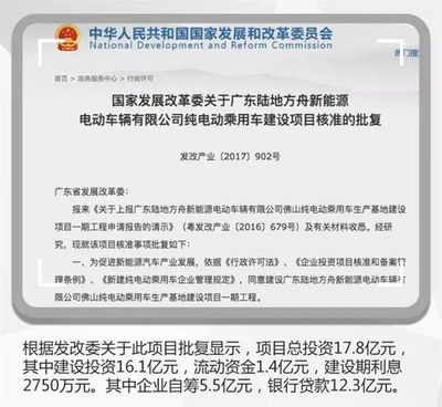 揭秘陆地方舟纯电动乘用车项目进展缓慢的根本原因